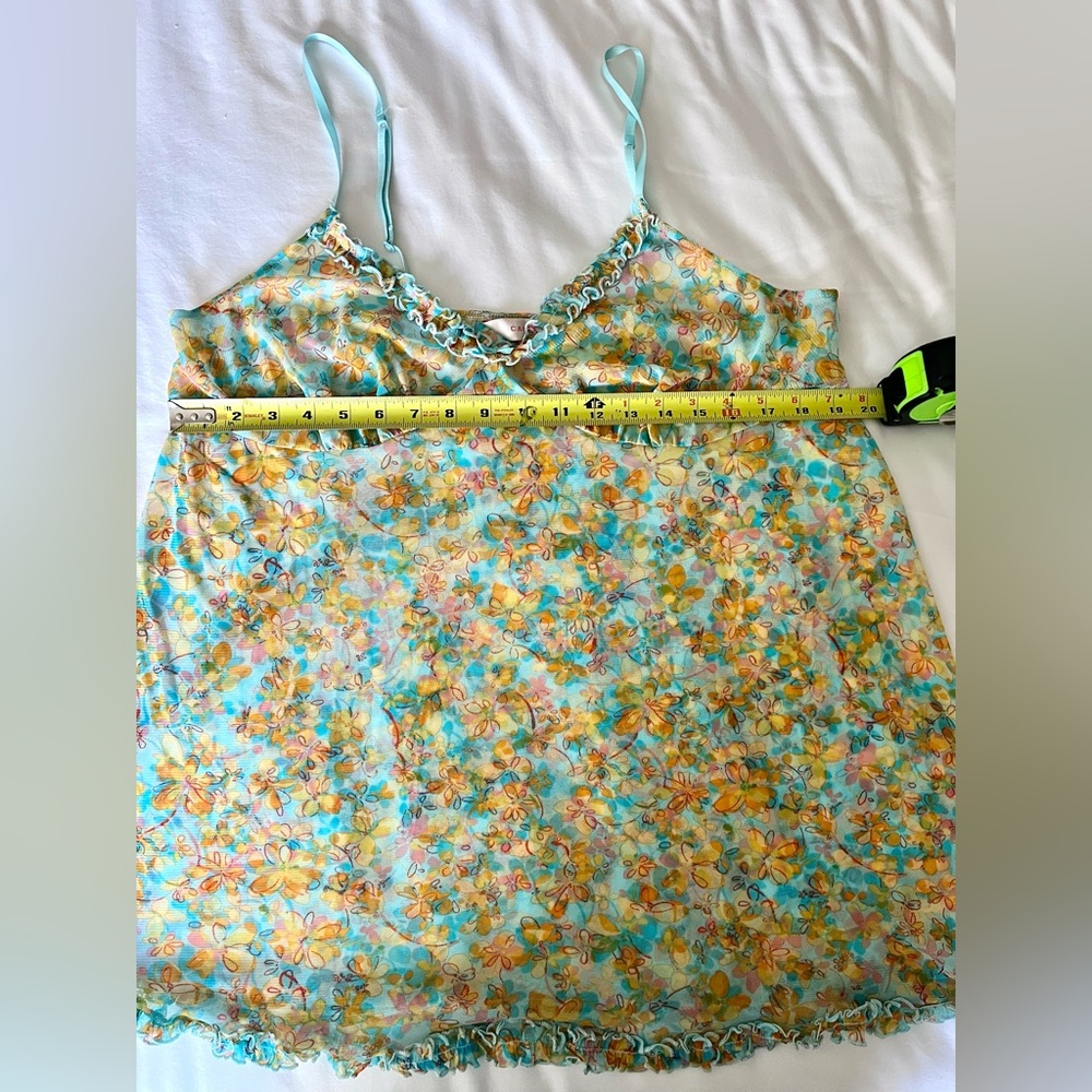 Cacique Sheer Lace Babydoll / Camisole ~ 18/20